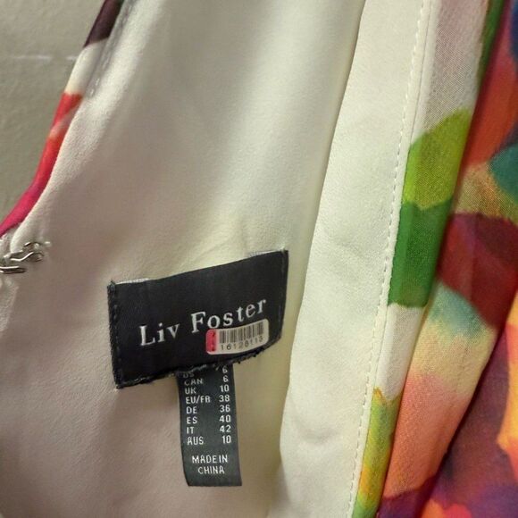 Liv Foster 
Floral Tie Dye Gown - Picture 7 of 9